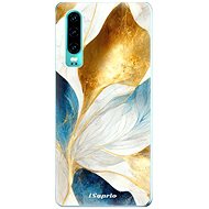 iSaprio Blue Leaves pro Huawei P30 - Phone Cover