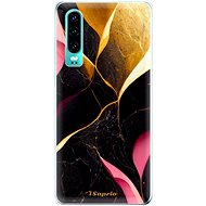 iSaprio Gold Pink Marble pro Huawei P30 - Phone Cover
