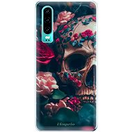 iSaprio Skull in Roses pro Huawei P30 - Phone Cover