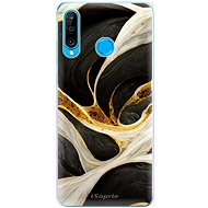 iSaprio Black and Gold pro Huawei P30 Lite - Phone Cover