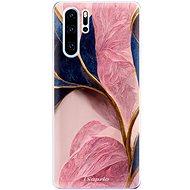 iSaprio Pink Blue Leaves pro Huawei P30 Pro - Phone Cover