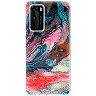 iSaprio Abstract Paint 01 pro Huawei P40 - Phone Cover