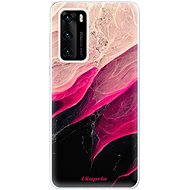 iSaprio Black and Pink pro Huawei P40 - Phone Cover