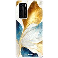 iSaprio Blue Leaves pro Huawei P40 - Phone Cover