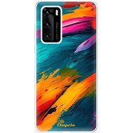 iSaprio Blue Paint pro Huawei P40 - Phone Cover