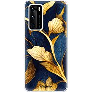 iSaprio Gold Leaves pro Huawei P40 - Phone Cover
