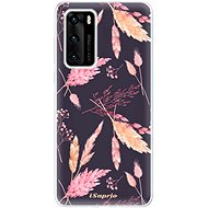 iSaprio Herbal Pattern pro Huawei P40 - Phone Cover
