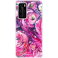 iSaprio Pink Bouquet pro Huawei P40 - Phone Cover