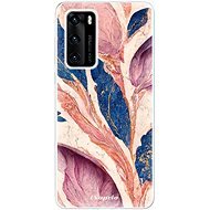 iSaprio Purple Leaves pro Huawei P40 - Phone Cover