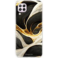 iSaprio Black and Gold pro Huawei P40 Lite - Phone Cover