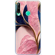 iSaprio Pink Blue Leaves pro Huawei P40 Lite E - Phone Cover