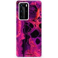 iSaprio Abstract Dark 01 pro Huawei P40 Pro - Phone Cover
