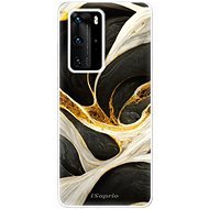 iSaprio Black and Gold pro Huawei P40 Pro - Phone Cover