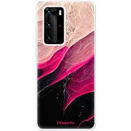 iSaprio Black and Pink pro Huawei P40 Pro - Phone Cover