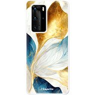 iSaprio Blue Leaves pro Huawei P40 Pro - Phone Cover