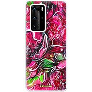 iSaprio Burgundy pro Huawei P40 Pro - Phone Cover