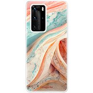iSaprio Orange and Blue pro Huawei P40 Pro - Phone Cover