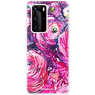 iSaprio Pink Bouquet pro Huawei P40 Pro - Phone Cover