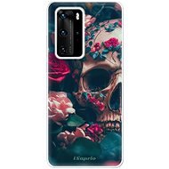iSaprio Skull in Roses pro Huawei P40 Pro - Phone Cover