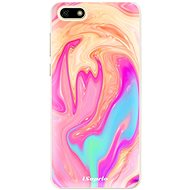 iSaprio Orange Liquid pro Huawei Y5 2018 - Phone Cover
