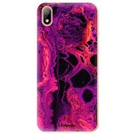iSaprio Abstract Dark 01 pro Huawei Y5 2019 - Phone Cover