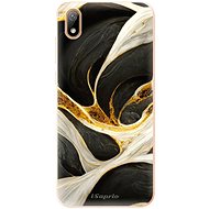 iSaprio Black and Gold pro Huawei Y5 2019 - Phone Cover