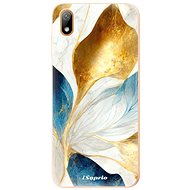 iSaprio Blue Leaves pro Huawei Y5 2019 - Phone Cover