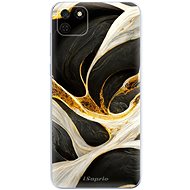 iSaprio Black and Gold pro Huawei Y5p - Phone Cover