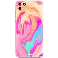 iSaprio Orange Liquid pro Huawei Y5p - Phone Cover