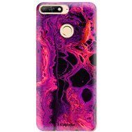 iSaprio Abstract Dark 01 pro Huawei Y6 Prime 2018 - Phone Cover
