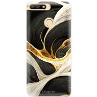 iSaprio Black and Gold pro Huawei Y6 Prime 2018 - Phone Cover