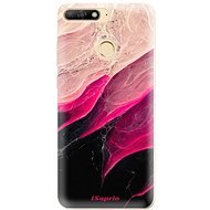iSaprio Black and Pink pro Huawei Y6 Prime 2018 - Phone Cover