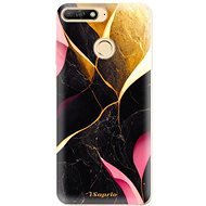 iSaprio Gold Pink Marble pro Huawei Y6 Prime 2018 - Phone Cover