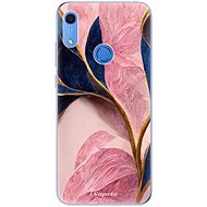 iSaprio Pink Blue Leaves pro Huawei Y6s - Phone Cover