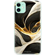 iSaprio Black and Gold pro iPhone 11 - Phone Cover