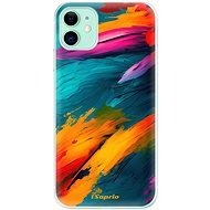 iSaprio Blue Paint pro iPhone 11 - Phone Cover