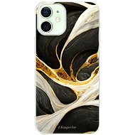 iSaprio Black and Gold pro iPhone 12 - Phone Cover