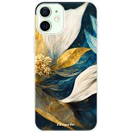 iSaprio Gold Petals pro iPhone 12 - Phone Cover