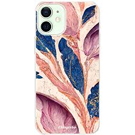 iSaprio Purple Leaves pro iPhone 12 - Phone Cover