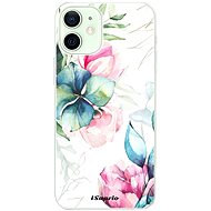 iSaprio Flower Art 01 pro iPhone 12 mini - Phone Cover