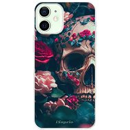 iSaprio Skull in Roses for iPhone 12 mini - Phone Cover
