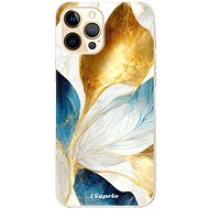 iSaprio Blue Leaves pro iPhone 12 Pro Max - Phone Cover