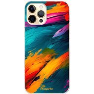 iSaprio Blue Paint pro iPhone 12 Pro Max - Phone Cover