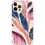 iSaprio Purple Leaves pro iPhone 12 Pro Max - Phone Cover