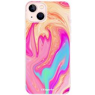 iSaprio Orange Liquid for iPhone 13 - Phone Cover