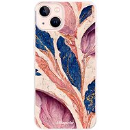 iSaprio Purple Leaves pro iPhone 13 - Phone Cover