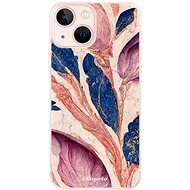 iSaprio Purple Leaves pro iPhone 13 mini - Phone Cover