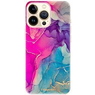 iSaprio Purple Ink pro iPhone 13 Pro - Phone Cover