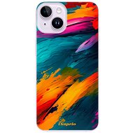 iSaprio Blue Paint pro iPhone 14 - Phone Cover