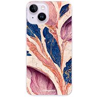 iSaprio Purple Leaves pro iPhone 14 - Phone Cover